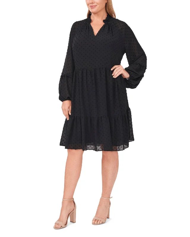 Naomi Baby Doll Dress | RICH BLACK