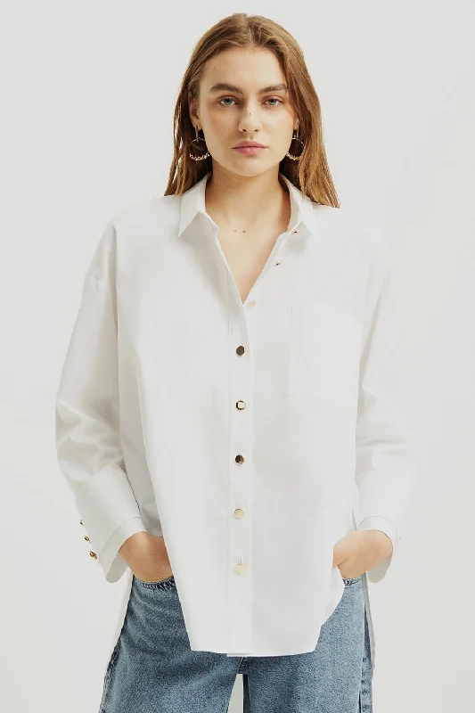 Armin Oversized Shirt Comfortable Loose Short Sleeve