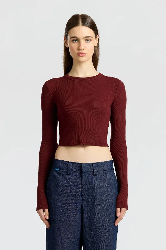Verona Crop Shirt Elegant Draped Short Sleeve