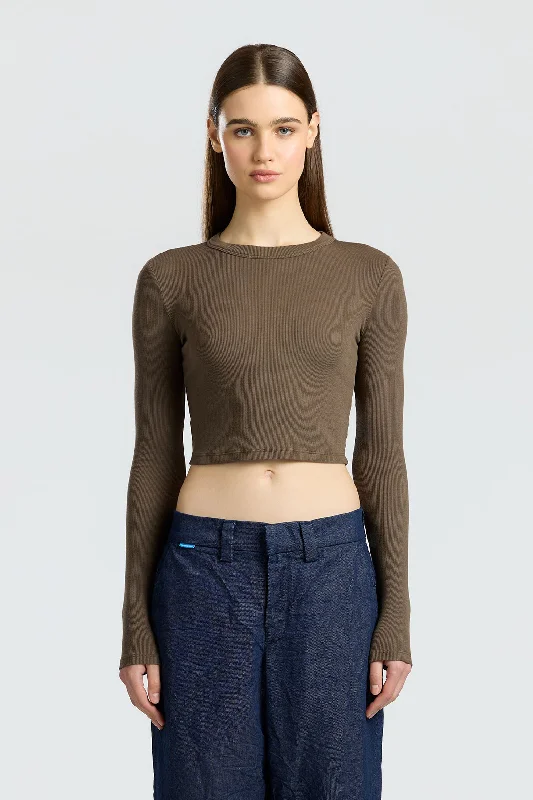 Verona Crop Shirt Stylish Round Neck Shirt