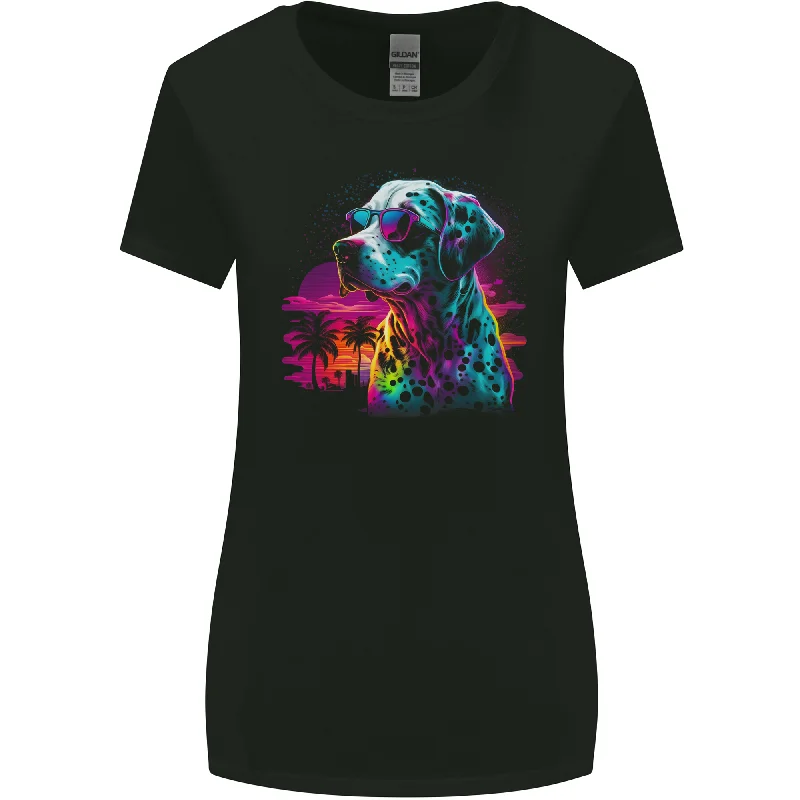A Cool Cat With Cosmos Glasses Womens Wider Cut T-Shirt Satin Fabric Silk Fabric Chiffon Fabric A Cool Cat With Cosmos Glasses Womens Wider Cut T-Shirt Satin Fabric Silk Fabric Chiffon Fabric
