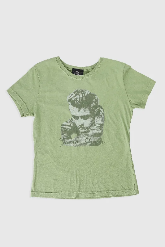 Deadstock James Dean Tee - M, L , XL Iron Safe Non-Iron Wrinkle Free