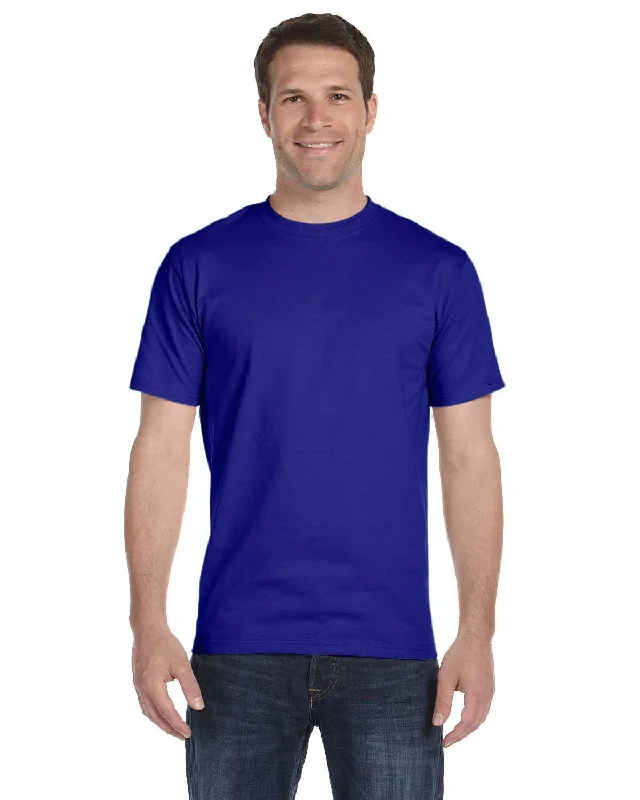 Gildan DryBlend 50/50 T-Shirt | Sport Royal Front Pockets Side Pockets Patch Pockets