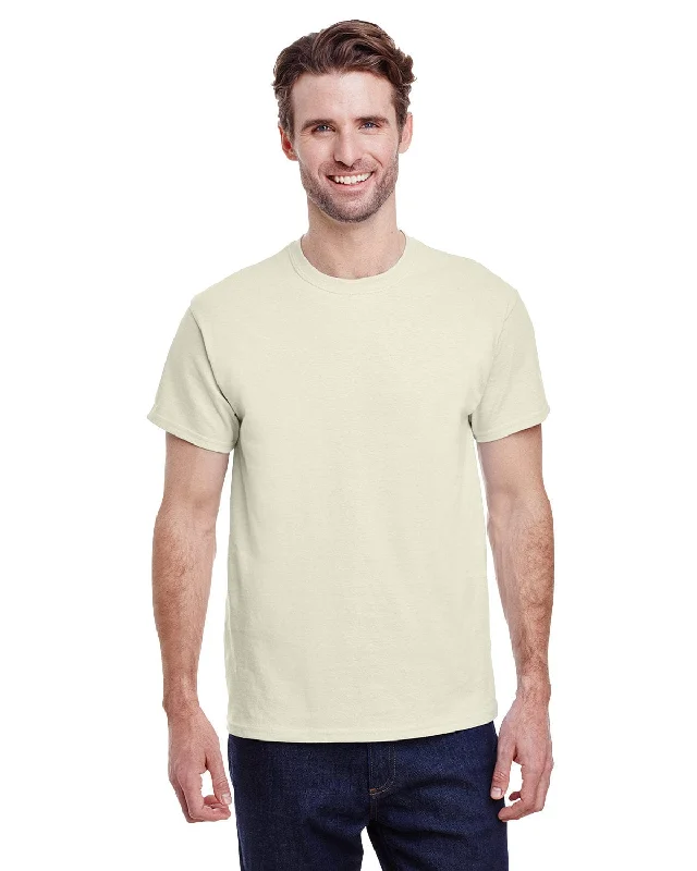 Gildan Ultra Cotton Heavyweight T-Shirt | Natural Mesh Blend Leather Blend Suede Blend