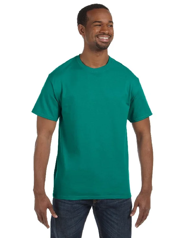 Jerzees Heavyweight 50/50 T-Shirt | Jade Sequined Glittery Shiny