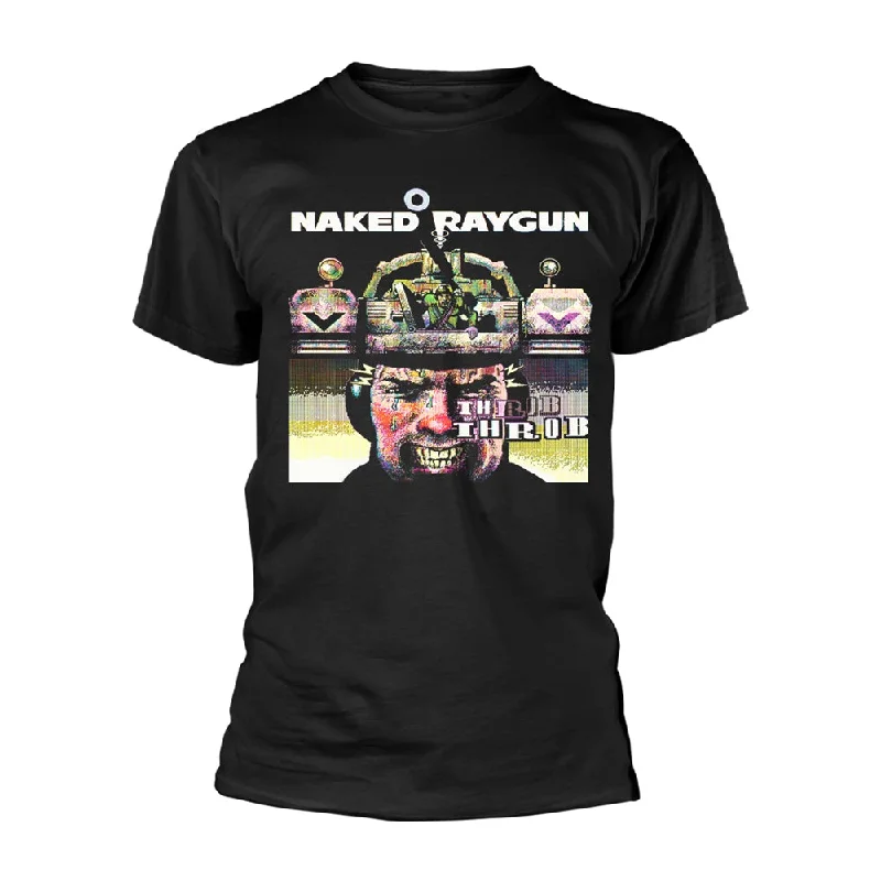 Naked Raygun Unisex T-shirt: Throb Throb Chenille Blend Fleece Blend Nylon Blend