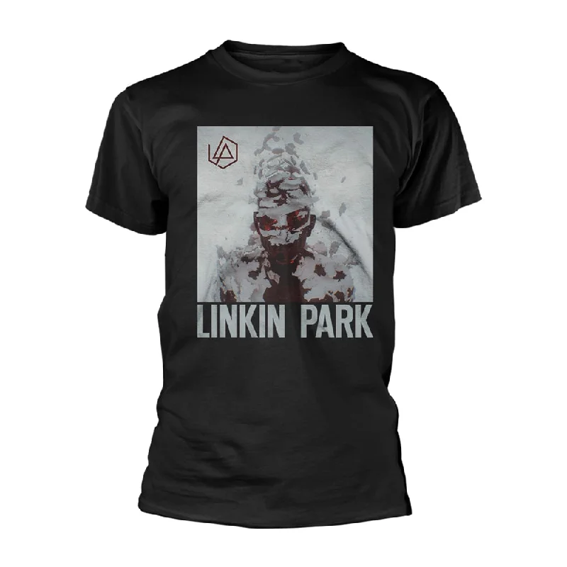 Linkin Park Unisex T-shirt: Living Things Faux Fur Fabric Real Fur Fabric Shearling Fabric