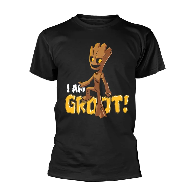 Marvel Guardians Of The Galaxy Vol 2 Unisex T-shirt: Groot - Bold Zippered Buttoned Snapped