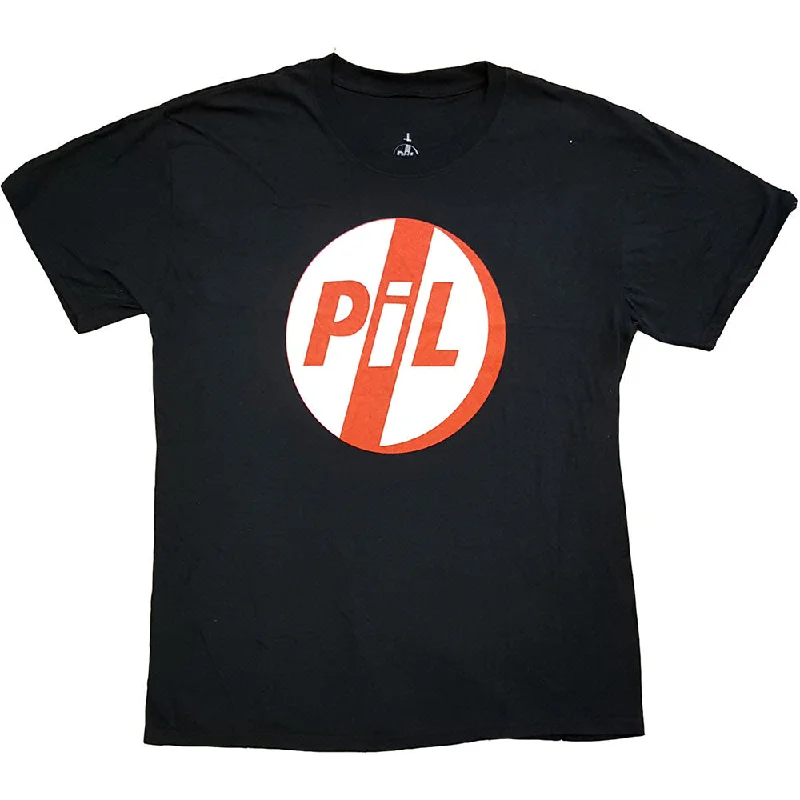 PIL (Public Image Ltd) | Official Band T-Shirt | Logo Striped Floral Plaid