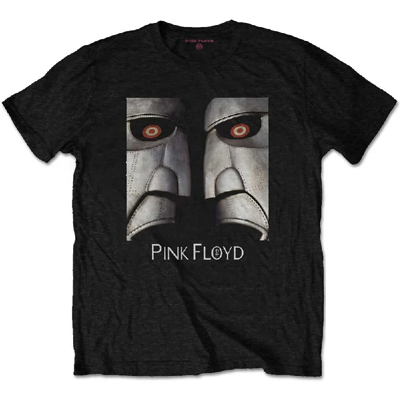 Pink Floyd | Official Band T-Shirt | Metal Heads Close-Up Fitted T-Shirt Seamless Stretchy