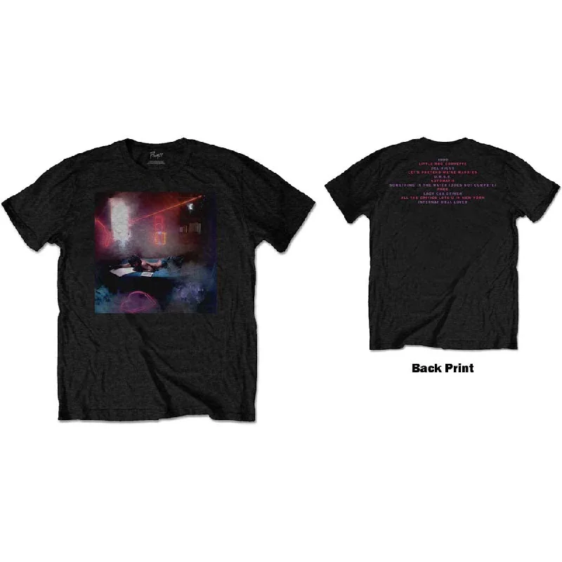 Prince | Official Band T-Shirt | Watercolours (Back Print) Front Pockets Side Pockets Patch Pockets