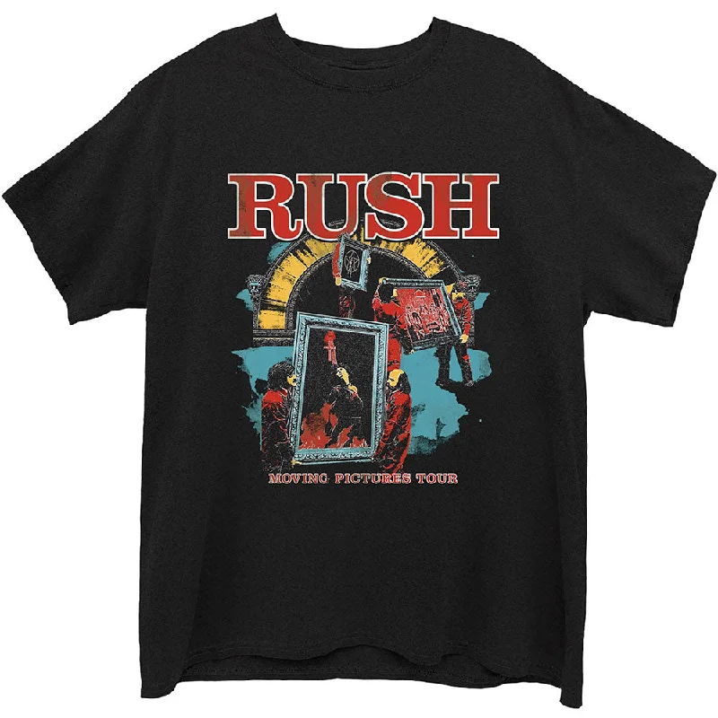 Rush | Official Band T-Shirt | Moving Pictures Spandex Blend Rayon Blend Denim Blend Rush | Official Band T-Shirt | Moving Pictures Spandex Blend Rayon Blend Denim Blend