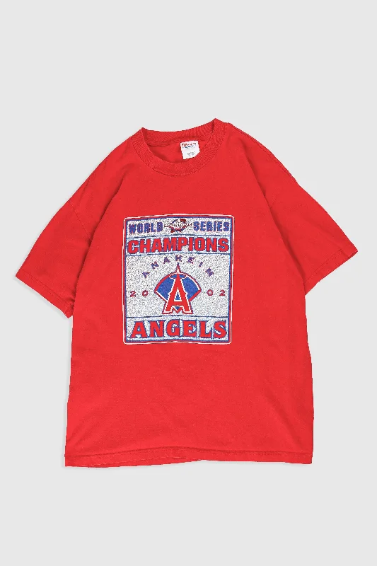 Vintage Angels Baseball Tee - XL Lace Blend Ribbed Blend Corduroy Blend