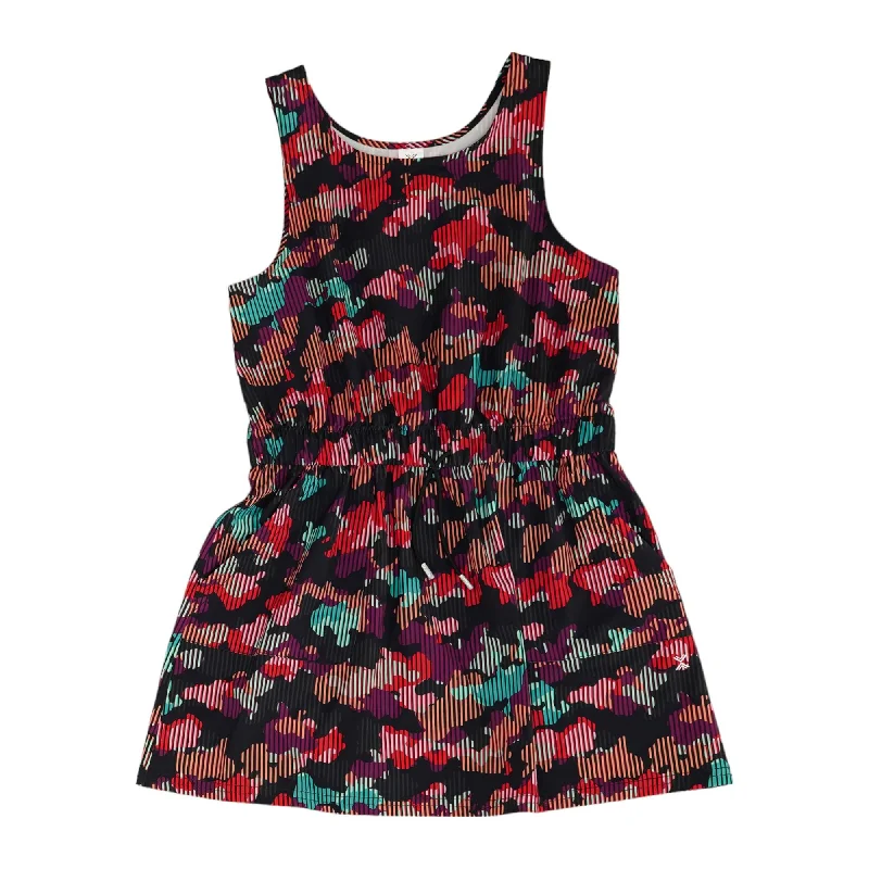 Multi Graphic Midi Dress Trendy Knit Midi Dress