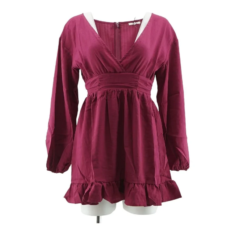 Pink Solid Midi Dress Comfortable Adjustable Strap Midi Dress