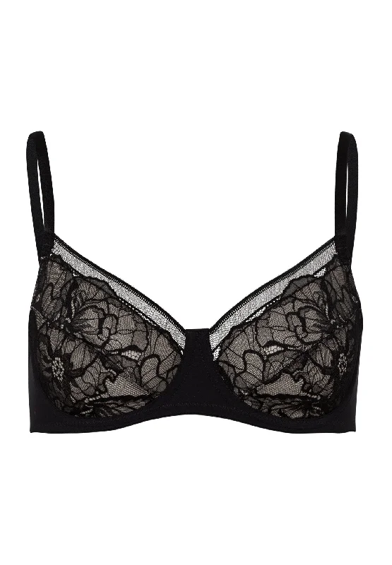 Selma Underwire Bra | Black 70991-019 Push-Up Wireless Bra