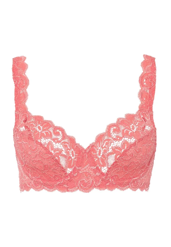 Luxury Moments Underwire Bra | Porcelain Rose 71467-2309 Comfortable Lace Bra