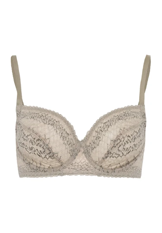 Thalie Underwire Bra | Animal Lace Coriander 72941-2375 Push-Up Wireless Bra