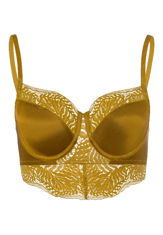 Lucy Underwire Bra | Kelp Gold 72952-1853 Padded Push-Up Bra