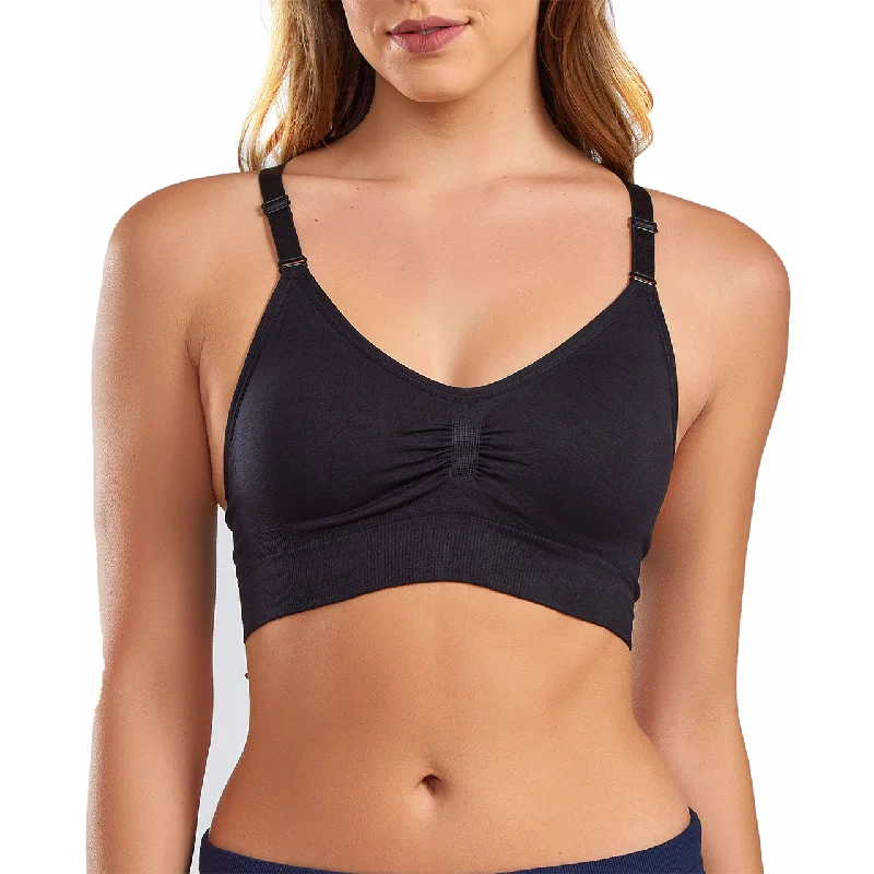 Breanna Seamless Bra with Removable Pads Breathable Full Coverage