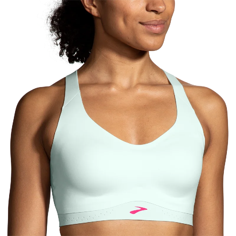 Brooks Dare Strappy Run 2.0 Bra Comfortable Lace Bralette