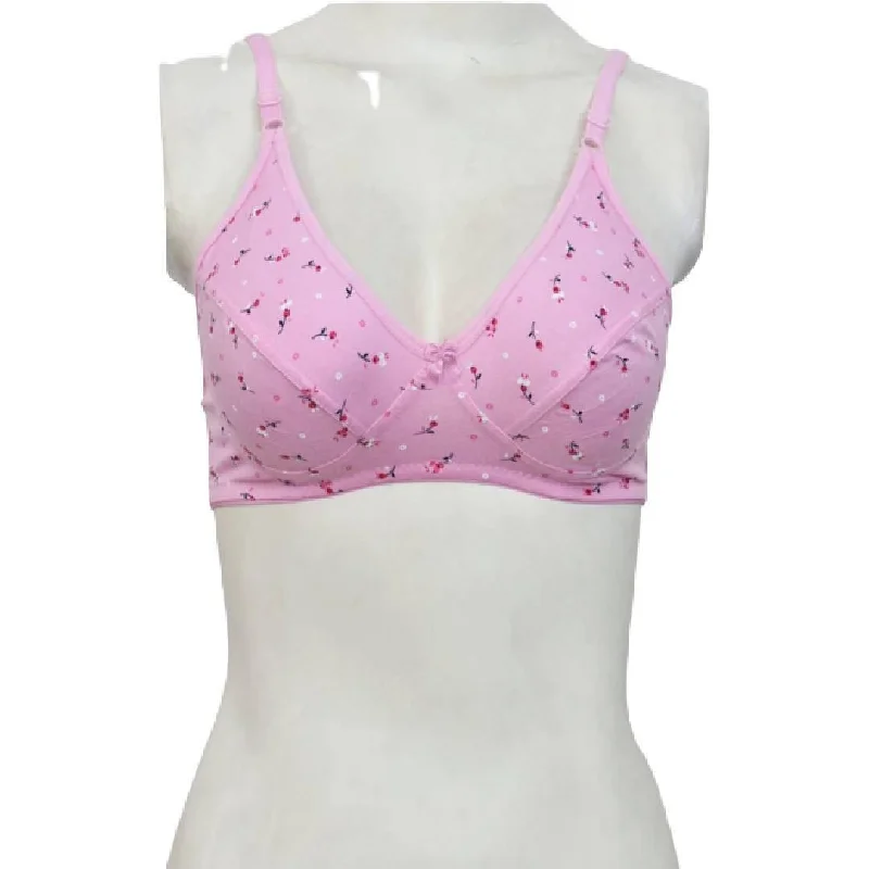 Cotton Bra Wirefree Non Padded Bra Printed Fabric Woven Bra For Women Plus Size Bra Stylish Strapless Bra Cotton Bra Wirefree Non Padded Bra Printed Fabric Woven Bra For Women Plus Size Bra Stylish Strapless Bra