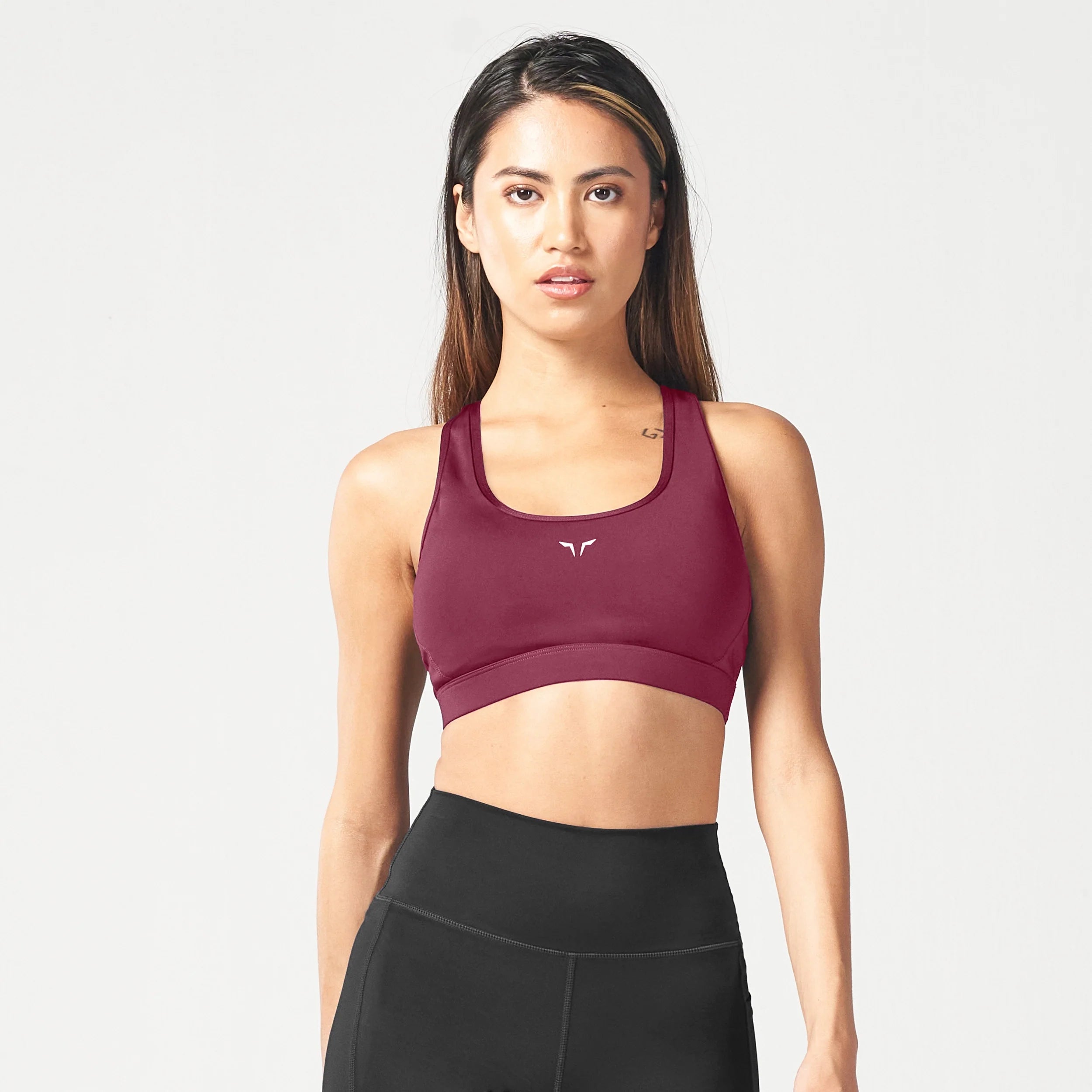 Essential Medium Impact Bra - Windsor Grape Comfort Fit Bralette