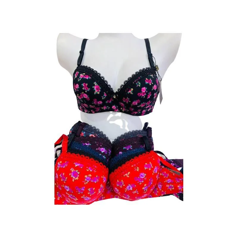 Floral print bra for Women Fancy Bra Imported Bra Fancy Bra for Ladies Stylish Bra For Honeymoon Comfort Fit Bralette Floral print bra for Women Fancy Bra Imported Bra Fancy Bra for Ladies Stylish Bra For Honeymoon Comfort Fit Bralette
