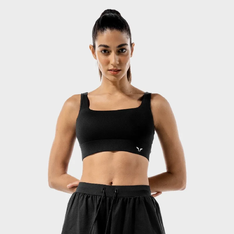 Flux Bra - Onyx Comfortable Active Bra