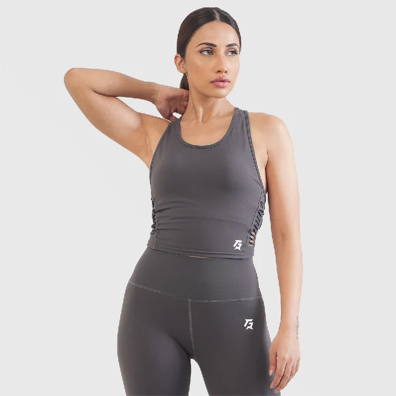 Focus Sports Bra (Charcoal) Ultra-Light Bra