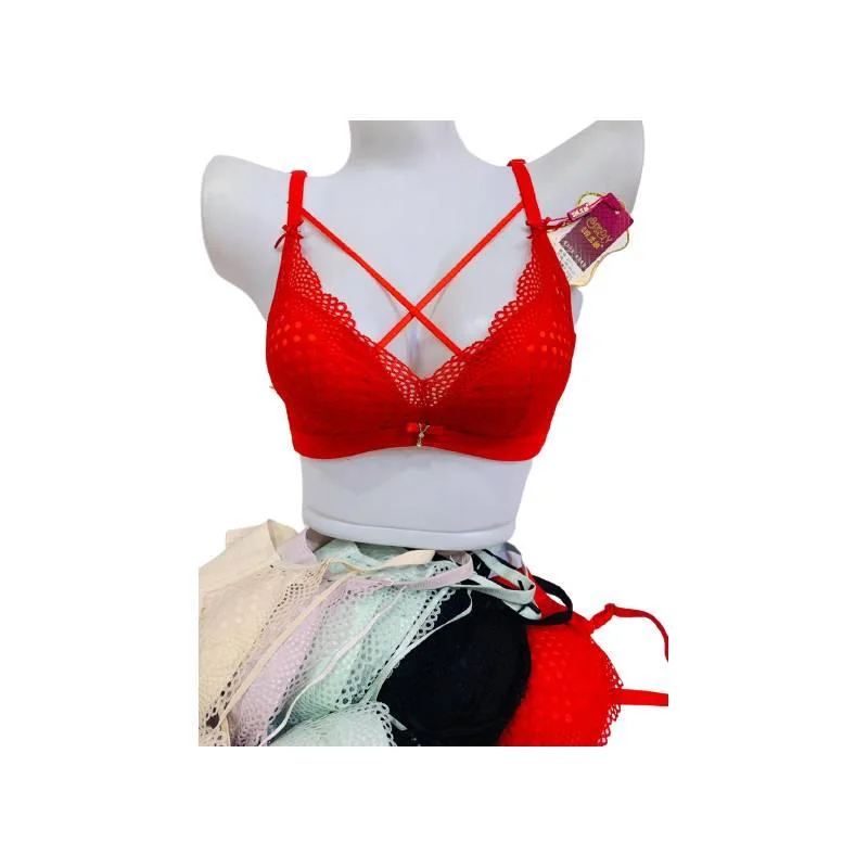 Front closure bras in Pakistan bra with straps across front soft padded Fancy Bra for Ladies Full Coverage Bra Front closure bras in Pakistan bra with straps across front soft padded Fancy Bra for Ladies Full Coverage Bra
