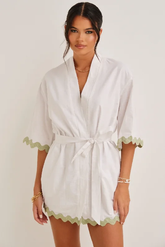 Harry Mini Dress White Fashionable A-Line Mini Dress