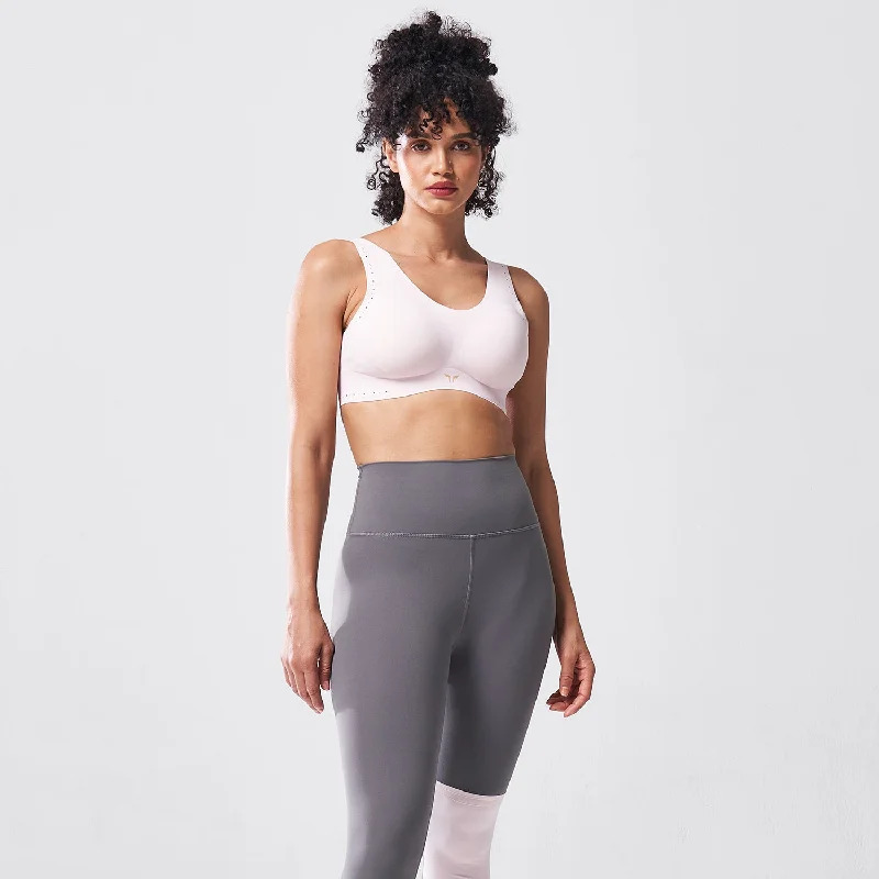 LAB360° Invisible Everyday Sports Bra - Pale Lilac Sporty Wireless Bra