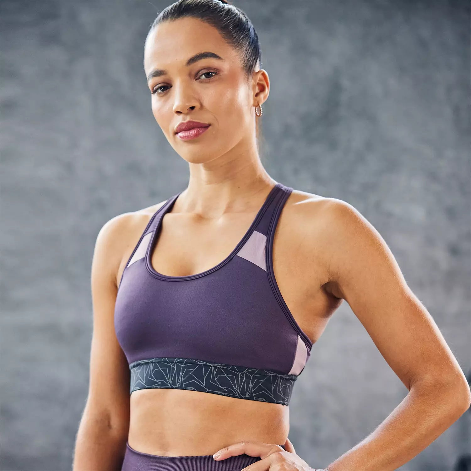 Lab360° TDry™ Sports Bra - Plum Perfect Soft Lace Bralette