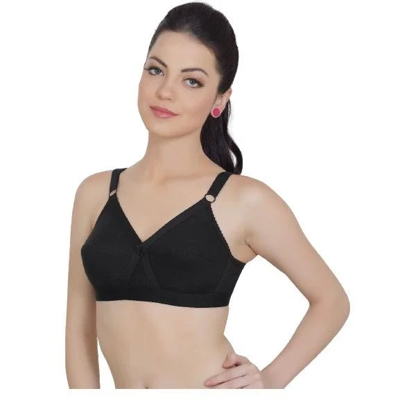 Ladies Bra Pushup Non Padded Wire Free Cotton Bra Soft Breathable Full Cup Everyday Cotton Bra For Women Smooth Fit Bra Ladies Bra Pushup Non Padded Wire Free Cotton Bra Soft Breathable Full Cup Everyday Cotton Bra For Women Smooth Fit Bra