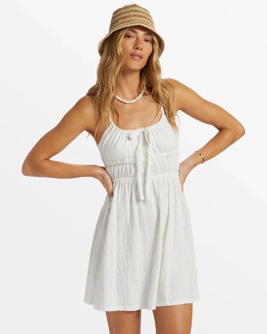 Lynn Knit Mini Dress Cozy Wraparound Mini Dress