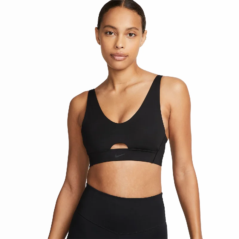 Nike Indy Plunge Cutout Bra Soft Mesh Bra