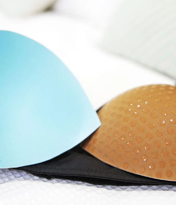Non Slip Bra Pad Inserts Half Moons Style Minimalist Wireless Bra