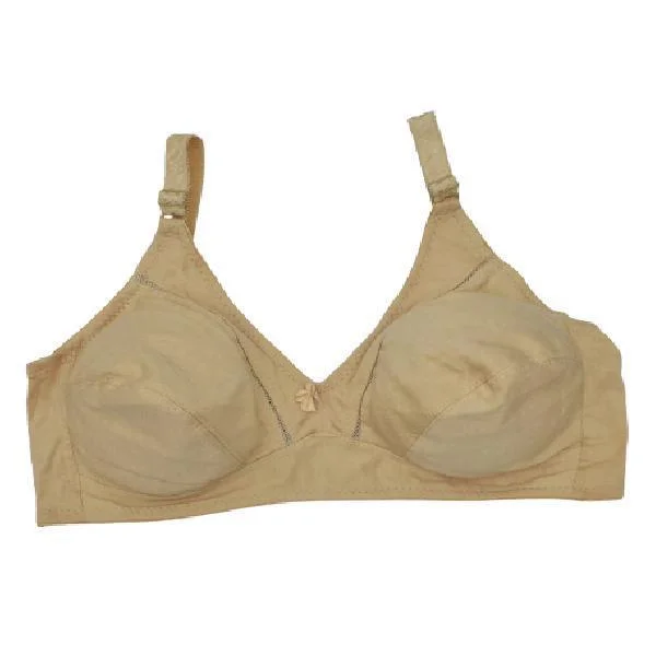 Plus Size Everyday Bra C-Cup Bra For Women Soft Cotton Bra