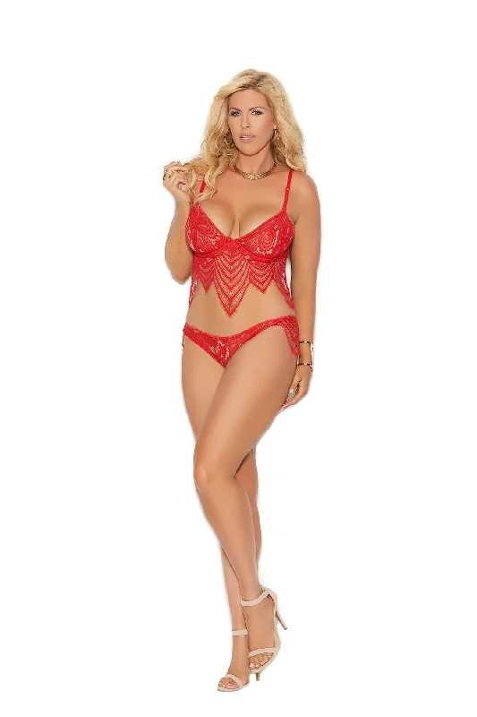 Queen Remy Bra Set Contour Bra Style