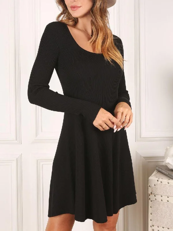 Simple is Pretty Flare Mini Dress Trendy Tulle Mini Dress