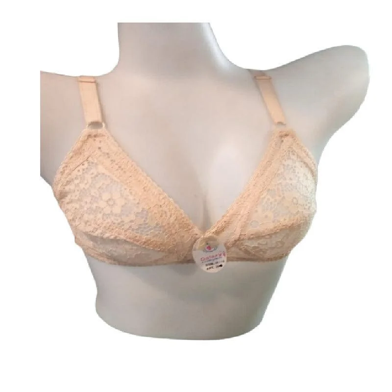 Transparent Bra Ultra Thin Transparent Bra See Through Lace Bra Soft Strapless Bra