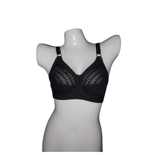 Women Stretchable Cotton Non-Padded Bra Fashionable Push-Up Bra