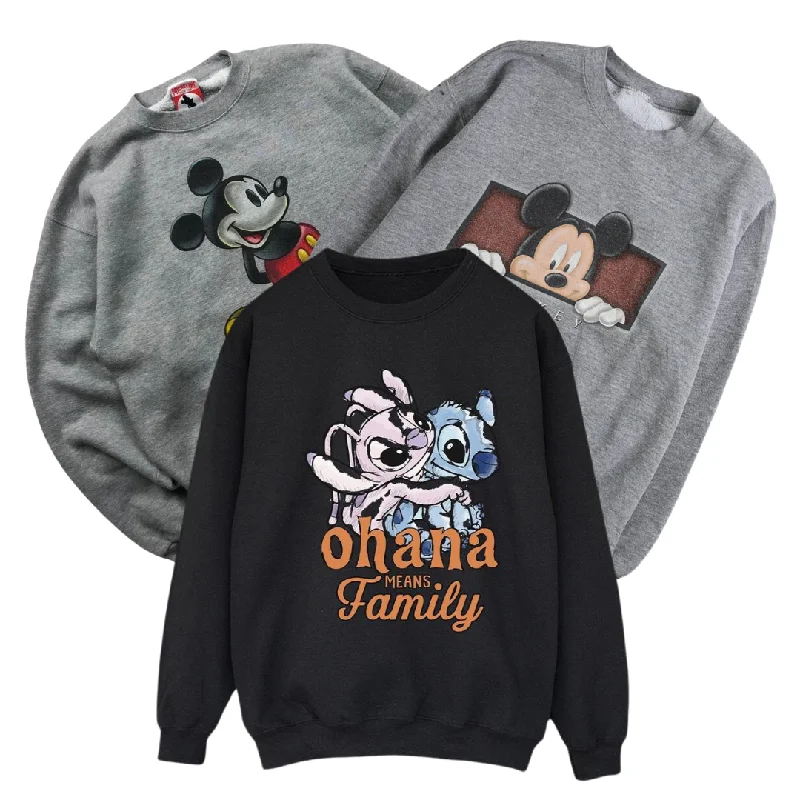 50x CARTOON SWEATSHIRTS Hoodie with Slim Fit Tailored Modern