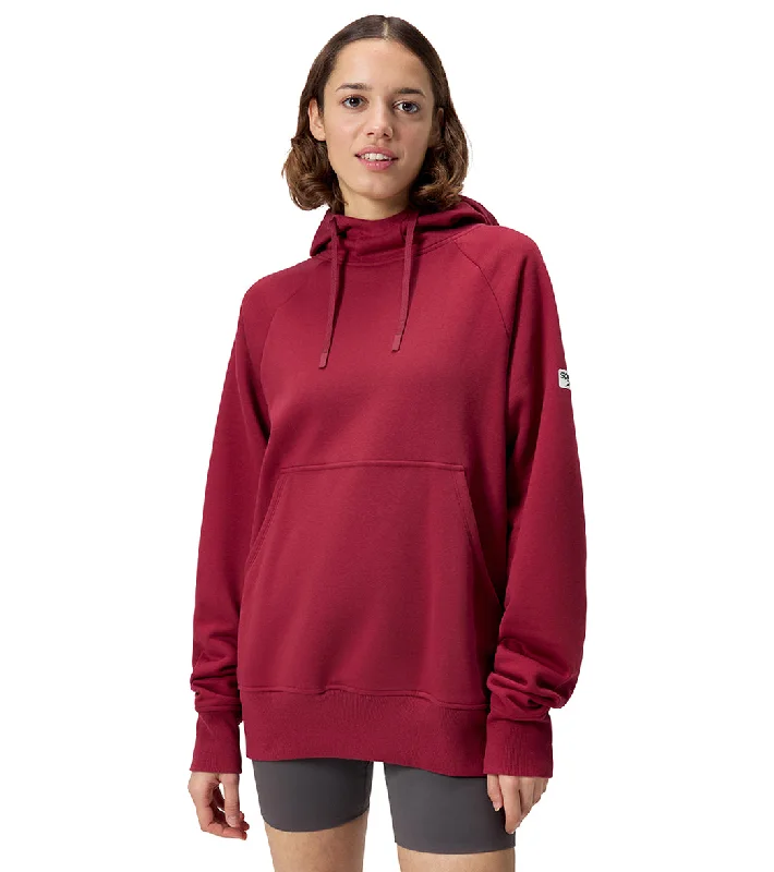 Speedo Unisex Fleece Hoodie Team Maroon Hoodie with Lining Warm Insulated