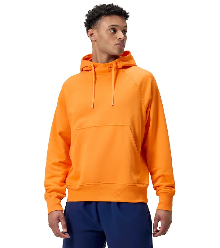 Speedo Unisex Fleece Hoodie Team Orange Hoodie with Thumb Holes Functional Cozy