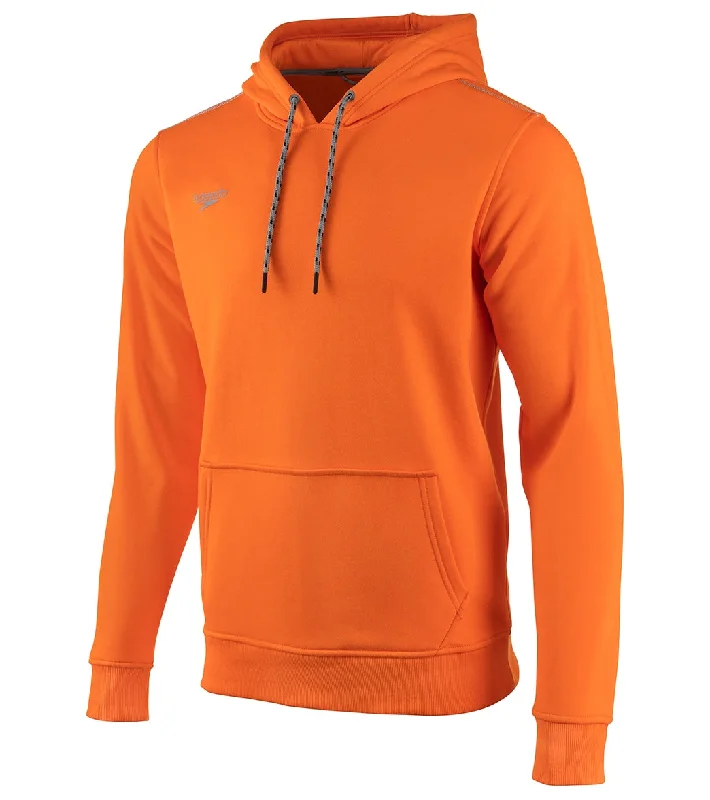 Speedo Unisex Long Sleeve Hooded Sweatshirt Speedo Orange Hoodie Sweatshirt Pullover