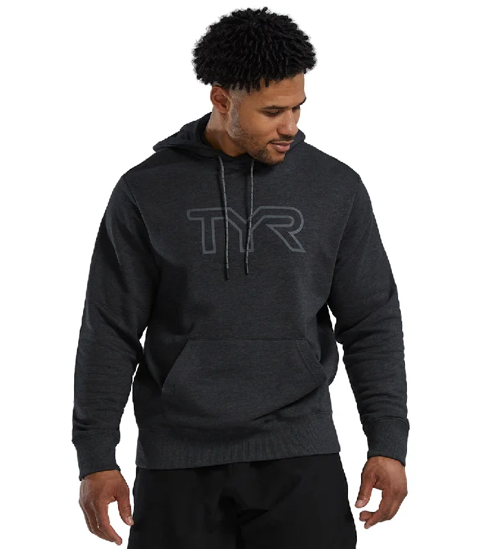 TYR Unisex Ulltasoft Midweight Fleece Big Logo Hoodie Hoodie with Ribbed Neckline Snug Warm