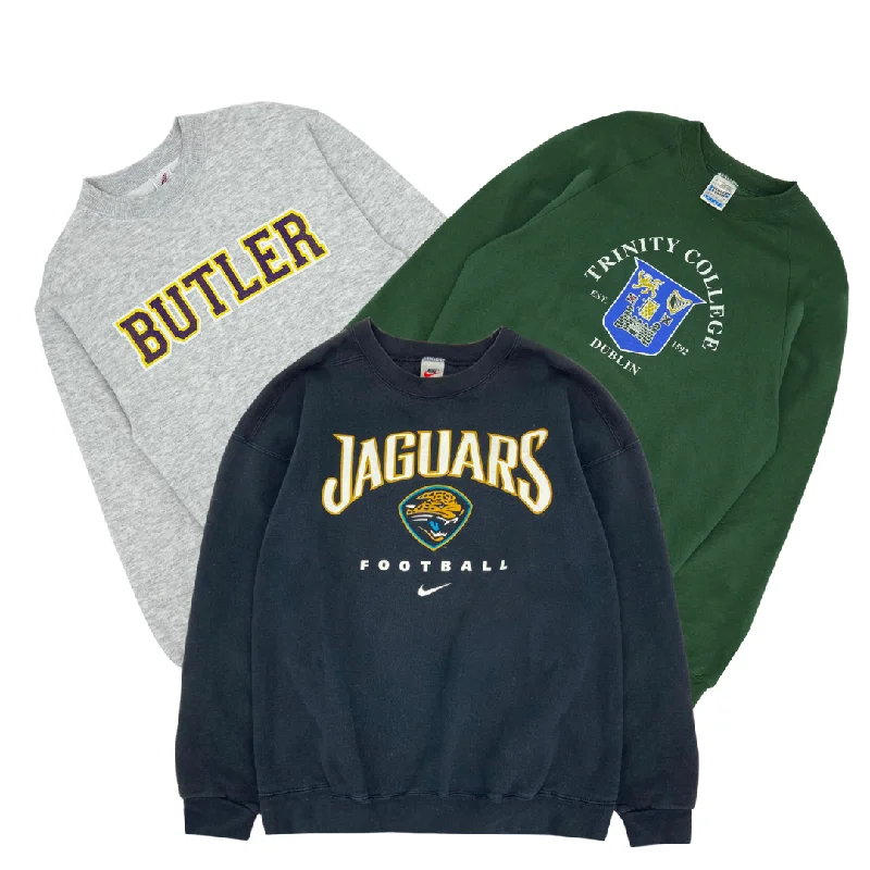 50x USA CREWNECK SWEATSHIRTS Hoodie with Slit Hem Functional Movement