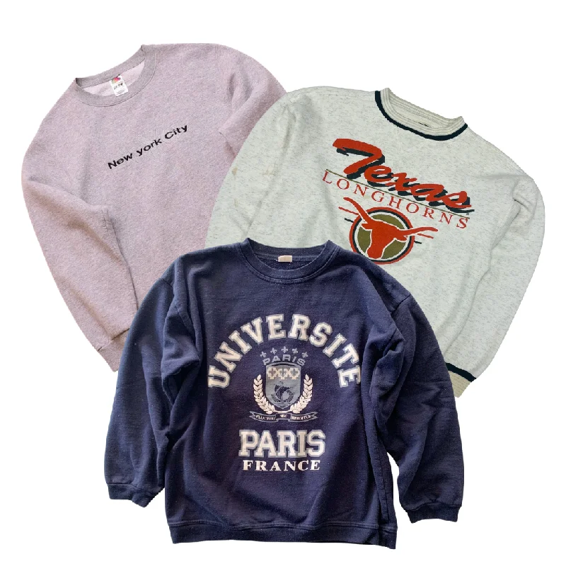 50x USA DESTINATION SWEATSHIRTS Hoodie with Side Slits Relaxed Casual